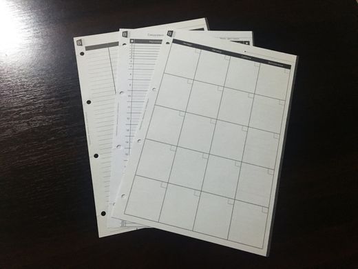 Полный комплект листов-вставок для Business BogushBook