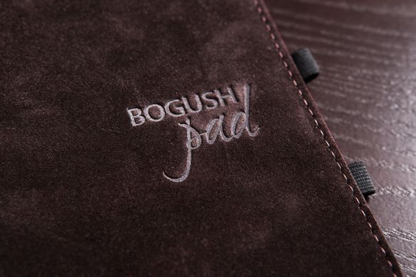 BogushPad в коричневой замше